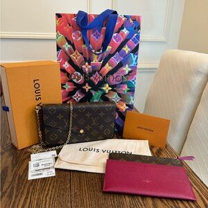 Louis Vuitton Félicie Pochette crossbody & wallet